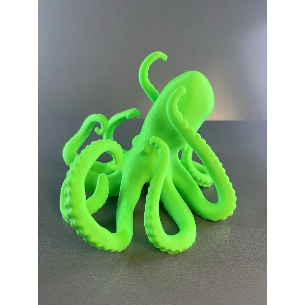 3D Printed Octopus Phone Holder Terrarium Aquarium Desk Decor Nautical